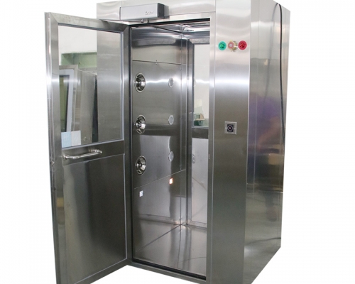 人臉識(shí)別溫度檢測不銹鋼風(fēng)淋室